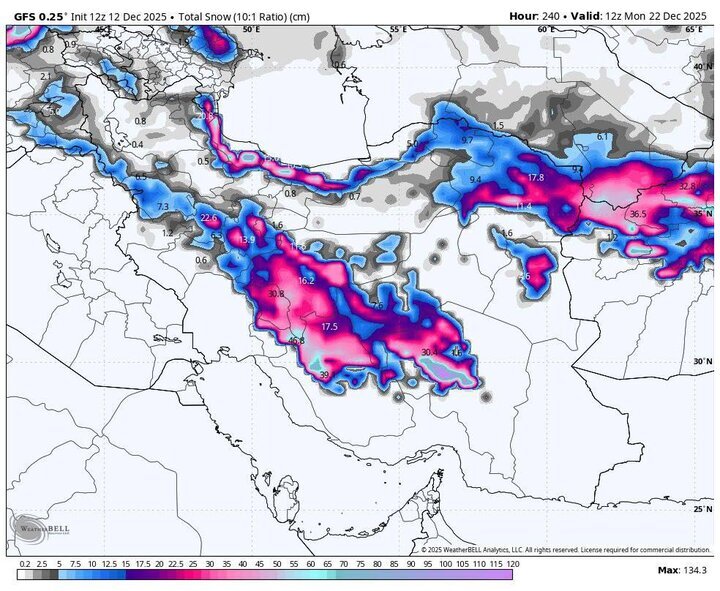 تشدید بارشها در ۲۲ استان | صدور هشدار بارش برف در تهران تشدید بارشها در ۲۲ استان | صدور هشدار بارش برف در تهران