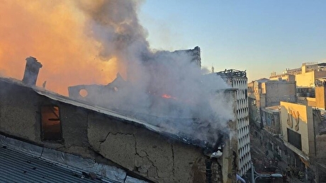 مرگ تدریجی یک رویا: سینما ایران لاله‌زار سوخت و از بین رفت + ویدیو