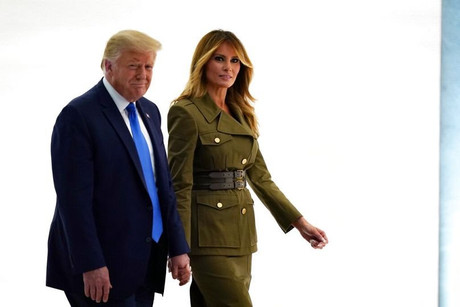 ابراز نگرانی ملانیا درباره ترور ترامپ/ دونالد ترامپ: هر چه بادا باد