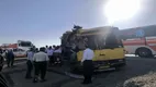 تصادف مرگبار اتوبوس دانشجویان در جاده سمنان | آمار فوتی‌ها و مصدومین اعلام شد